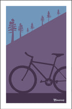 Load image into Gallery viewer, MOUNTAIN BIKE ~ RIVER BLUE ROCK SLOPE ~ 12x18
