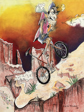 Load image into Gallery viewer, THE CLIMB ~ MOUNTAIN BIKER ~ UTAH TRAIL ~ 16x20