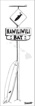 Load image into Gallery viewer, NAWILIWILI BAY ~ LONGBOARD ~ SURF XING ~ 8x24