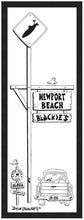 Load image into Gallery viewer, NEWPORT BEACH ~ BLACKIES ~ 8x24