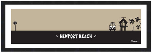 NEWPORT BEACH ~ SURF HUT ~ 8x24