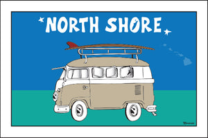 NORTH SHORE ~ SURF BUS ~ 12x18