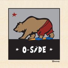 Load image into Gallery viewer, OCEANSIDE ~ CALIF BODY SURFING BEAR ~ 6x6