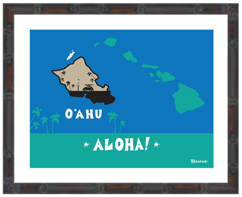 ALOHA ~ OAHU ISLAND ~ ISLANDS ~ 16x20