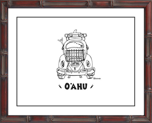 OAHU ~ CATCH A LINE ~ BUG ~ BAMBOO FRAME