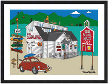 Load image into Gallery viewer, THE OLDE SCHOOLHOUSE ~ RIVER DAYZ ~ DURANGO ~ HWY 550 ~ 16x20