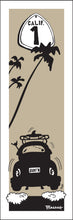 Load image into Gallery viewer, OLD HWY 1 ~ SURF BUG TAIL AIR ~ 8x24