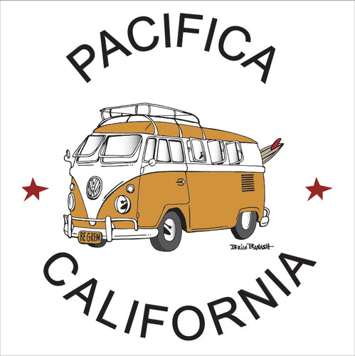 PACIFICA ~ CALIF STYLE BUS ~ 12x12