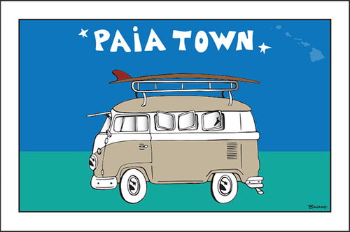 PAIA TOWN ~ SURF BUS ~ 12x18
