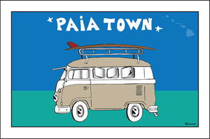 PAIA TOWN ~ SURF BUS ~ 12x18