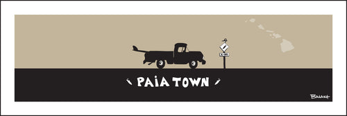 PAIA TOWN ~ SURF PICKUP ~ 8x24