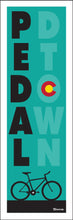 Load image into Gallery viewer, PEDAL DURANGO ~ MTN BIKE ~ CO LOGO ~ 8x24