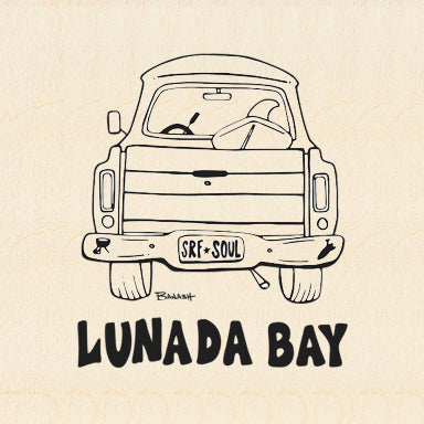LUNADA BAY ~ SURF PICKUP TAILGATE ~ 6x6