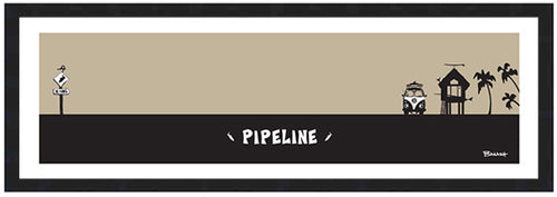 PIPELINE ~ SURF HUT ~ 8x24