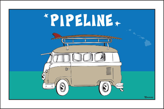 PIPELINE ~ SURF BUS ~ 12x18