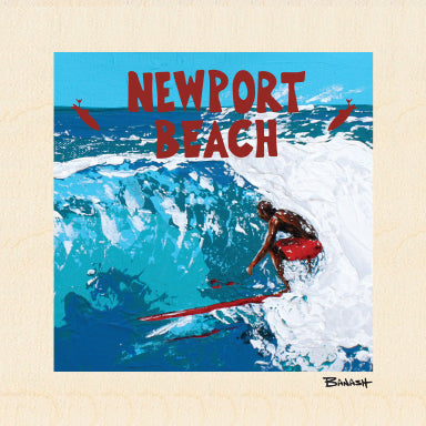 NEWPORT BEACH ~ POCKET ~ 6x6