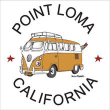 Load image into Gallery viewer, POINT LOMA ~ CALIF STYLE BUS ~ 12x12