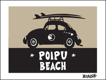 Load image into Gallery viewer, POIPU BEACH ~ SURF BUG ~ 16x20