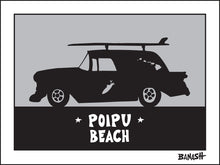 Load image into Gallery viewer, POIPU BEACH ~ SURF NOMAD ~ 16x20
