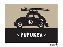 Load image into Gallery viewer, PUPUKEA ~ SURF BUG ~ CATCH A SURF ~ 16x20