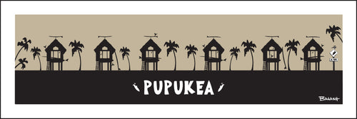PUPUKEA ~ SURF HUTS ~ 8x24