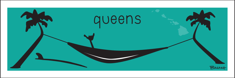 QUEENS ~ SURF HAMMOCK ~ 8x24