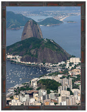 Load image into Gallery viewer, BRAZIL ~ RIO DE JANEIRO ~ SUGAR LOAF ~ BAMBOO FRAMED PRINT ~ 11x14
