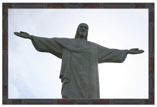 Load image into Gallery viewer, BRAZIL ~ RIO DE JANEIRO ~ CHRIST ~ BAMBOO FRAMED PRINT ~ 11x17