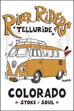 Load image into Gallery viewer, TELLURIDE ~ RIVER RIDERS ~ 12x18