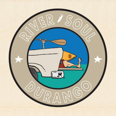 RIVER SOUL ~ DURANGO ~ TAILGATE KAYAK GREM ~ 6x6