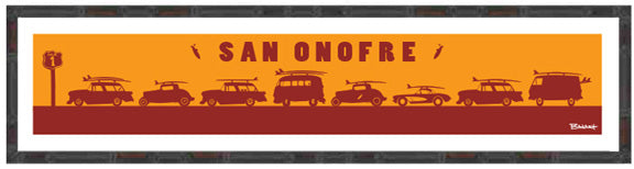 SAN ONOFRE ~ CATCH A SURF ~ 8x36