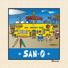 Load image into Gallery viewer, SAN ONOFRE CAFE ~ 6x6