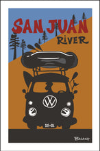 Load image into Gallery viewer, SAN JUAN RIVER ~ RAFT BUS GRILL ~ DESERT SLOPE ~ 12x18