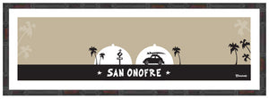 SAN ONOFRE ~ CATCH A SURF ~ SURF XING ~ SONGS ~ 8x24