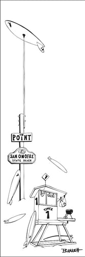 SAN ONOFRE ~ THE POINT ~ 8x24