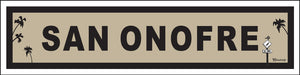 SAN ONOFRE ~ RR XING ~ OLD WEST ~ 6x24