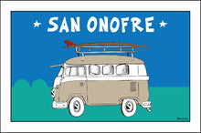 Load image into Gallery viewer, SAN ONOFRE ~ SURF BUS ~ 12x18