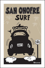 Load image into Gallery viewer, SAN ONOFRE ~ SURF BUG TAIL AIR ~ 12x18
