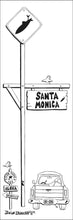 Load image into Gallery viewer, SANTA MONICA ~ TOWN ~ SURF XING ~ 8x24