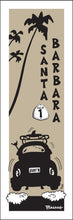 Load image into Gallery viewer, SANTA BARBARA ~ SURF BUG TAIL AIR ~ HWY 1 ~ 8x24