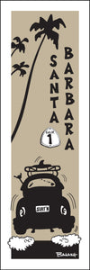 SANTA BARBARA ~ SURF BUG TAIL AIR ~ HWY 1 ~ 8x24