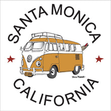 Load image into Gallery viewer, SANTA MONICA ~ CALIF STYLE BUS ~ 12x12