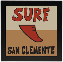 Load image into Gallery viewer, SAN CLEMENTE ~ SURF ~ 12x12