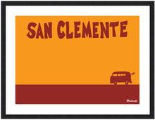 Load image into Gallery viewer, SAN CLEMENTE ~ CATCH A SURF ~ SURF BUS ~ 16x20