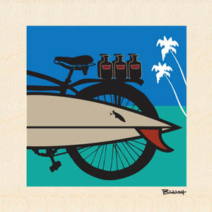 BEER RUN ~ SURFBOARD ~ 6x6