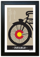 Load image into Gallery viewer, DURANGO ~ SCHWINN BICYCLE ~ FRONT END ~ COLORADO LOGO HUB ~ 12x18