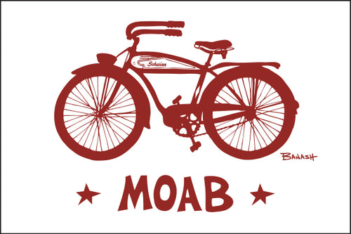 MOAB ~ AUTOCYCLE ~ RED ~ 16x20