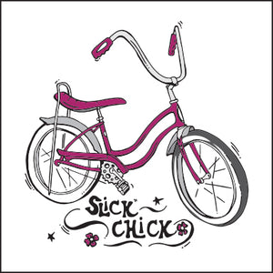 SLICK CHICK ~ SCHWINN ~ STING RAY ~ 12x12