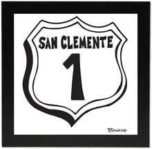 Load image into Gallery viewer, SAN CLEMENTE ~ HWY 1 ~ 12x12