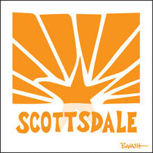 Load image into Gallery viewer, SCOTTSDALE ~ SUNRISE ~ ORANGE FLAG LOOSE ~ 12x12